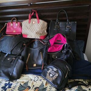 1 Price Takes Them All. Dooney & Bourke, Coach, Juicy Couture, Bass